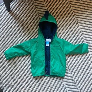Columbia Dino lightweight jacket 18-24 months like new